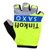 2015 Saxo bank tinkoff Cycling Glove Short Finger bicycle sportswear mtb racing ciclismo men bycicle tights bike clothing M