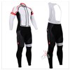 2015 Castelli Cycling Jersey Long Sleeve and Cycling bib Pants Cycling Kits Strap XXS