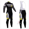 2015 Scott Cycling Jersey Long Sleeve and Cycling bib Pants Cycling Kits Strap XXS
