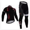 2015 Castelli Cycling Jersey Long Sleeve and Cycling Pants Cycling Kits XXS