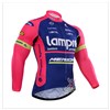 2015 Lampre Cycling Jersey Long Sleeve Only Cycling Clothing cycle jerseys Ropa Ciclismo bicicletas maillot ciclismo XXS