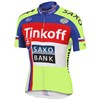 2015 Saxo Bank Tinkoff Cycling Jersey Ropa Ciclismo Short Sleeve Only Cycling Clothing cycle jerseys Ciclismo bicicletas maillot ciclismo XXS