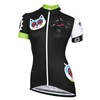 2015 Women  Nalini Cat coloré femmes Cycling Jersey Ropa Ciclismo Short Sleeve Only Cycling Clothing cycle jerseys Ciclismo bicicletas maillot ciclismo XXS