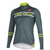 2015 Castelli Thermal Fleece Cycling Jersey Ropa Ciclismo Winter Long Sleeve Only Cycling Clothing cycle jerseys Ropa Ciclismo bicicletas maillot ciclismo XXS
