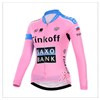 2015 Saxo Bank Tinkoff Cycling Jersey Long Sleeve Only Cycling Clothing cycle jerseys Ropa Ciclismo bicicletas maillot ciclismo XXS