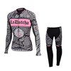 2016 Women Tinkoff saxo bank Pink Cycling Jersey Long Sleeve and Cycling Pants Cycling Kits XXS