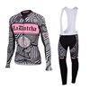 2016 Women Tinkoff saxo bank Pink Cycling Jersey Long Sleeve and Cycling bib Pants Cycling Kits Strap XXS