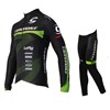2016 Cannnondale Cycling Jersey Long Sleeve and Cycling Pants Cycling Kits XXS
