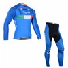 2016 Tagetik ITALIA Castelli Cycling Jersey Long Sleeve and Cycling Pants Cycling Kits XXS