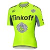 2016 Tinkoff saxo bank Fluo Yellow Cycling Jersey Ropa Ciclismo Short Sleeve Only Cycling Clothing cycle jerseys Ciclismo bicicletas maillot ciclismo XXS