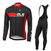 2016 Ale Cycling Jersey Long Sleeve and Cycling bib Pants Cycling Kits Strap XXS