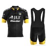 2016 JLT Condor Cycling Jersey Maillot Ciclismo Short Sleeve and Cycling bib Shorts Cycling Kits Strap cycle jerseys Ciclismo bicicletas XXS