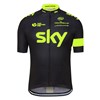 2016 SKY Fluo Yellow Cycling Jersey Ropa Ciclismo Short Sleeve Only Cycling Clothing cycle jerseys Ciclismo bicicletas maillot ciclismo XXS