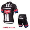 2016 Giant Alpecin Cycling Jersey Short Sleeve Maillot Ciclismo and Cycling Shorts Cycling Kits cycle jerseys Ciclismo bicicletas XXS