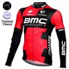 2016 BMC Thermal Fleece Cycling Jersey Ropa Ciclismo Winter Long Sleeve Only Cycling Clothing cycle jerseys Ropa Ciclismo bicicletas maillot ciclismo XXS