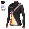 2016 Castelli  Thermal Fleece Cycling Jersey Ropa Ciclismo Winter Long Sleeve Only Cycling Clothing cycle jerseys Ropa Ciclismo bicicletas maillot ciclismo XXS