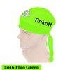 2016 Tinoff Saxo Bank Fluo Green Cycling Cap /Cycling Headscarf bicycle sportswear mtb racing ciclismo men bycicle tights bike clothing