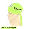 2016 Tinoff Saxo Bank Fluo Light Cycling Cap /Cycling Headscarf bicycle sportswear mtb racing ciclismo men bycicle tights bike clothing