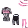2016 Tinkoff Saxo Bank Pink Cycling Jersey Maillot Ciclismo Short Sleeve and Cycling Shorts and Leg Sleeve and Arm Sleeve XXS