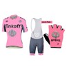 2016 Tinkoff Saxo Bank Pink Cycling Jersey Maillot Ciclismo Short Sleeve and Cycling Bib Shorts and Shoes Cover and Gloves Short Finger