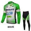 2016 Bardiani long Cycling Jersey Long Sleeve and Cycling Pants Cycling Kits XXS
