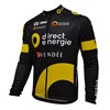 2016 Direct Energie Long Cycling Jersey Long Sleeve Only Cycling Clothing cycle jerseys Ropa Ciclismo bicicletas maillot ciclismo