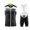 2015 craft Cycling Maillot Ciclismo Vest Sleeveless and Cycling Bib Shorts Cycling Kits cycle jerseys Ciclismo bicicletas XXS