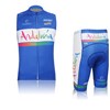 2015 ANDALUCIA Cycling Vest Maillot Ciclismo Sleeveless and Cycling Shorts Cycling Kits cycle jerseys Ciclismo bicicletas XXS