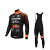 2016 Trek Selle San Marco Cycling Jersey Long Sleeve and Cycling bib Pants Cycling Kits Strap