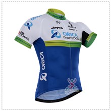 2016 greenedge Cycling Jersey Ropa Ciclismo Short Sleeve Only Cycling Clothing cycle jerseys Ciclismo bicicletas maillot ciclismo XXS