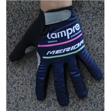 2016 LAMPRE Cycling Thermal Fleece Glove Long Finger bicycle sportswear mtb racing ciclismo men bycicle tights bike clothing M