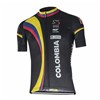 2017 colombia black Cycling Jersey Ropa Ciclismo Short Sleeve Only Cycling Clothing cycle jerseys Ciclismo bicicletas maillot ciclismo XXS