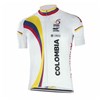 2017 colombia white Cycling Jersey Ropa Ciclismo Short Sleeve Only Cycling Clothing cycle jerseys Ciclismo bicicletas maillot ciclismo XXS