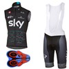 2017 SKY 06 Cycling Maillot Ciclismo Vest Sleeveless and Cycling Shorts Cycling Kits cycle jerseys Ciclismo bicicletas XXS