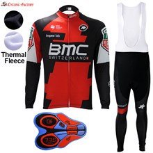 2017 BMC Thermal Fleece Cycling Jersey Long Sleeve Ropa Ciclismo Winter and Cycling bib Pants ropa ciclismo thermal ciclismo jersey thermal XXS