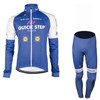 2017 QUICK STEP FLOORS Cycling Jersey Long Sleeve and Cycling Pants Cycling Kits XXS