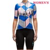 2016 Women’s  Maap Cube Blue-Pink Cycling Jersey Maillot Ciclismo Short Sleeve and Cycling bib Shorts Cycling Kits Strap cycle jerseys Ciclismo bicicletas XXS
