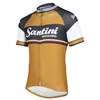 2016 Santini Exclusive Oro Antico Cycling Jersey Ropa Ciclismo Short Sleeve Only Cycling Clothing cycle jerseys Ciclismo bicicletas maillot ciclismo