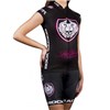2016 Women RockRacing Black-Pink Cycling Maillot Ciclismo Vest Sleeveless and Cycling Shorts Cycling Kits cycle jerseys Ciclismo bicicletas XXS