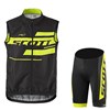 SCOTT RC Team 10 Wind Vest Cycling Vest Maillot Ciclismo Sleeveless and Cycling Shorts Cycling Kits cycle jerseys Ciclismo bicicletas XXS