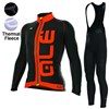 2017 ALE ARCOBALENO LS BLACK ORANGE FLUO Thermal Fleece Cycling Jersey Long Sleeve Ropa Ciclismo Winter and Cycling bib Pants ropa ciclismo thermal ciclismo jersey thermal XXS