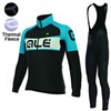 2017 Women's ALE EXCEL WEDDELL BLACK LIGHT BLUE Thermal Fleece Cycling Jersey Long Sleeve Ropa Ciclismo Winter and Cycling bib Pants ropa ciclismo thermal ciclismo jersey thermal