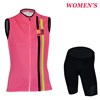 Women's Biemme Cycling Vest Maillot Ciclismo Sleeveless and Cycling Shorts Cycling Kits cycle jerseys Ciclismo bicicletas XXS