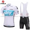 2018 SKY Cycling Jersey Maillot Ciclismo Short Sleeve and Cycling bib Shorts Cycling Kits Strap cycle jerseys Ciclismo bicicletas S