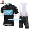 2018 SKY Cycling Jersey Maillot Ciclismo Short Sleeve and Cycling bib Shorts Cycling Kits Strap cycle jerseys Ciclismo bicicletas S