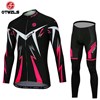 OTWZLS Cycling Jersey Long Sleeve and Cycling Pants Cycling Kits S