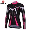 OTWZLS WOMEN Cycling Jersey Long Sleeve Only Cycling Clothing cycle jerseys Ropa Ciclismo bicicletas maillot ciclismo S
