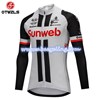 2018 SUNWEB Cycling Jersey Long Sleeve Only Cycling Clothing cycle jerseys Ropa Ciclismo bicicletas maillot ciclismo S