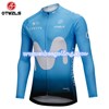 2018 MOVISTAR Cycling Jersey Long Sleeve Only Cycling Clothing cycle jerseys Ropa Ciclismo bicicletas maillot ciclismo S