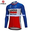 2018 LOTTO Cycling Jersey Long Sleeve Only Cycling Clothing cycle jerseys Ropa Ciclismo bicicletas maillot ciclismo S